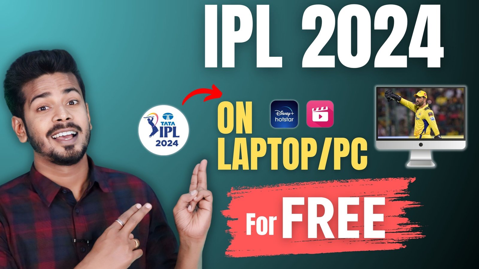 Jiocinema App for PC/Smart TV Watch IPL 2024 Live for free on